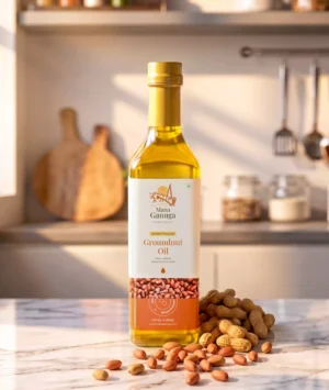 Wood Pressed Groundnut Oil