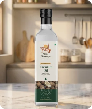 Wood Pressed Coconut Oil